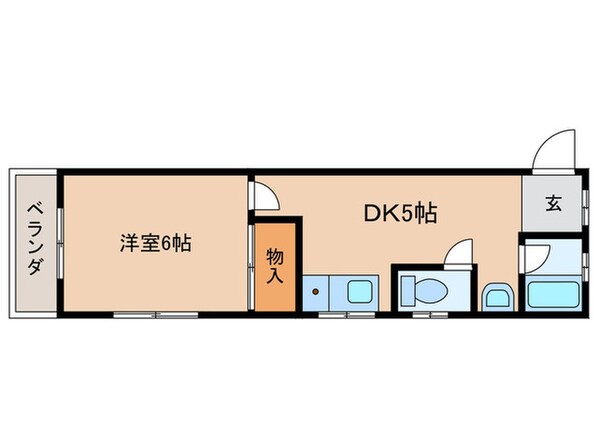 サンシティ南明の物件間取画像